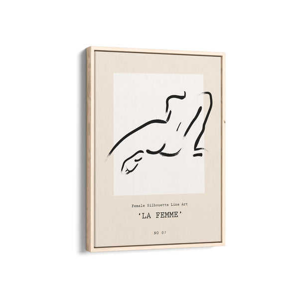 La femme Boho Modern Wall Art