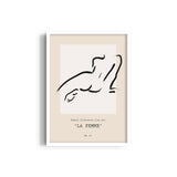 La femme Boho Modern Wall Art