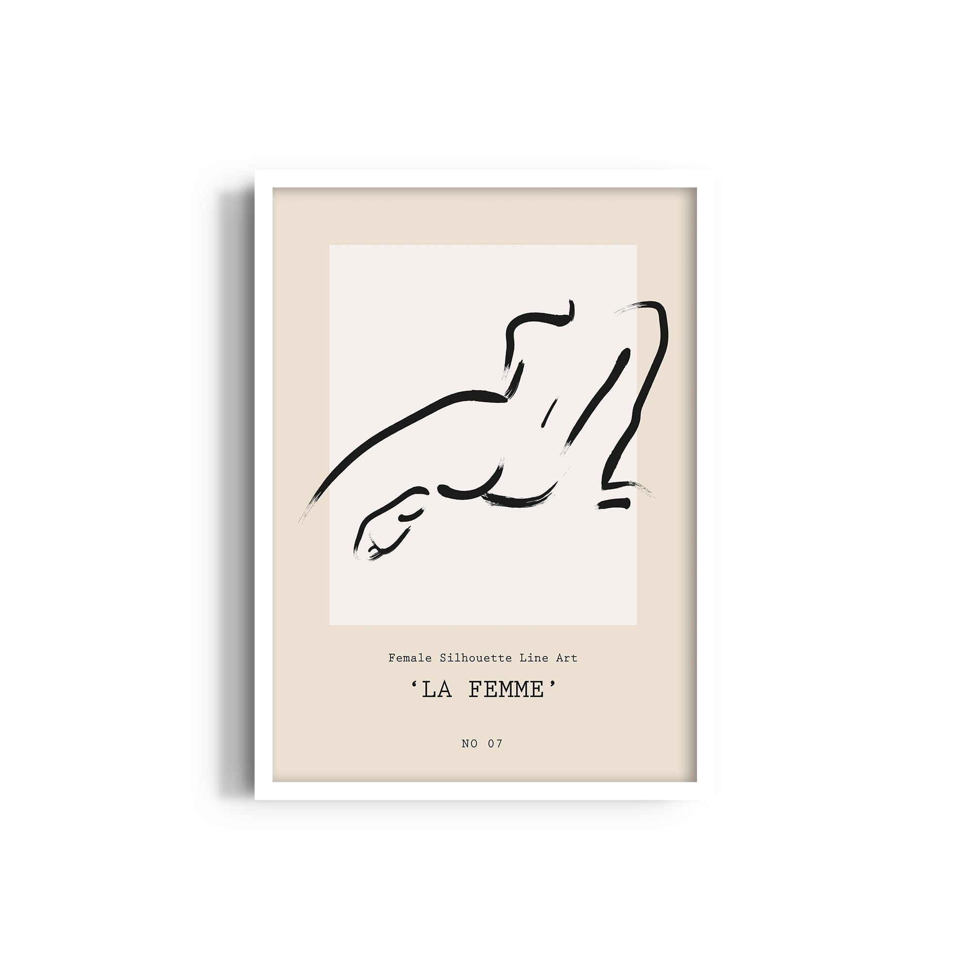 La femme Boho Modern Wall Art