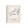 La femme Boho Modern Wall Art