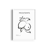 Fruit Love Boho Modern Wall Art