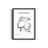 Fruit Love Boho Modern Wall Art