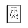 Fruit Love Boho Modern Wall Art