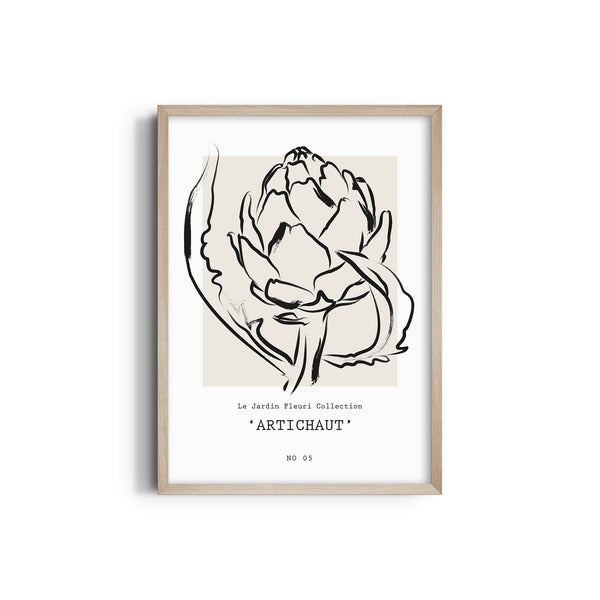 Artichaut Boho Modern Wall Art
