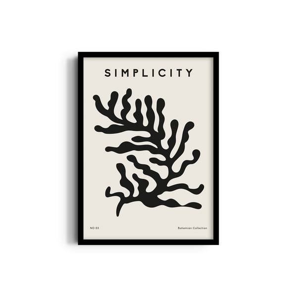 Simplicity Boho Modern Wall Art