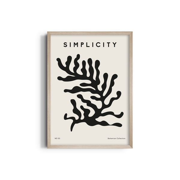 Simplicity Boho Modern Wall Art