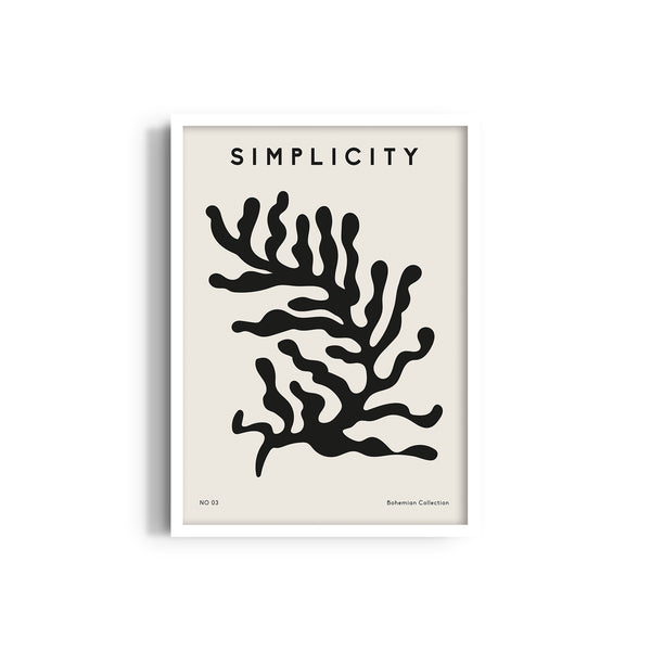 Simplicity Boho Modern Wall Art