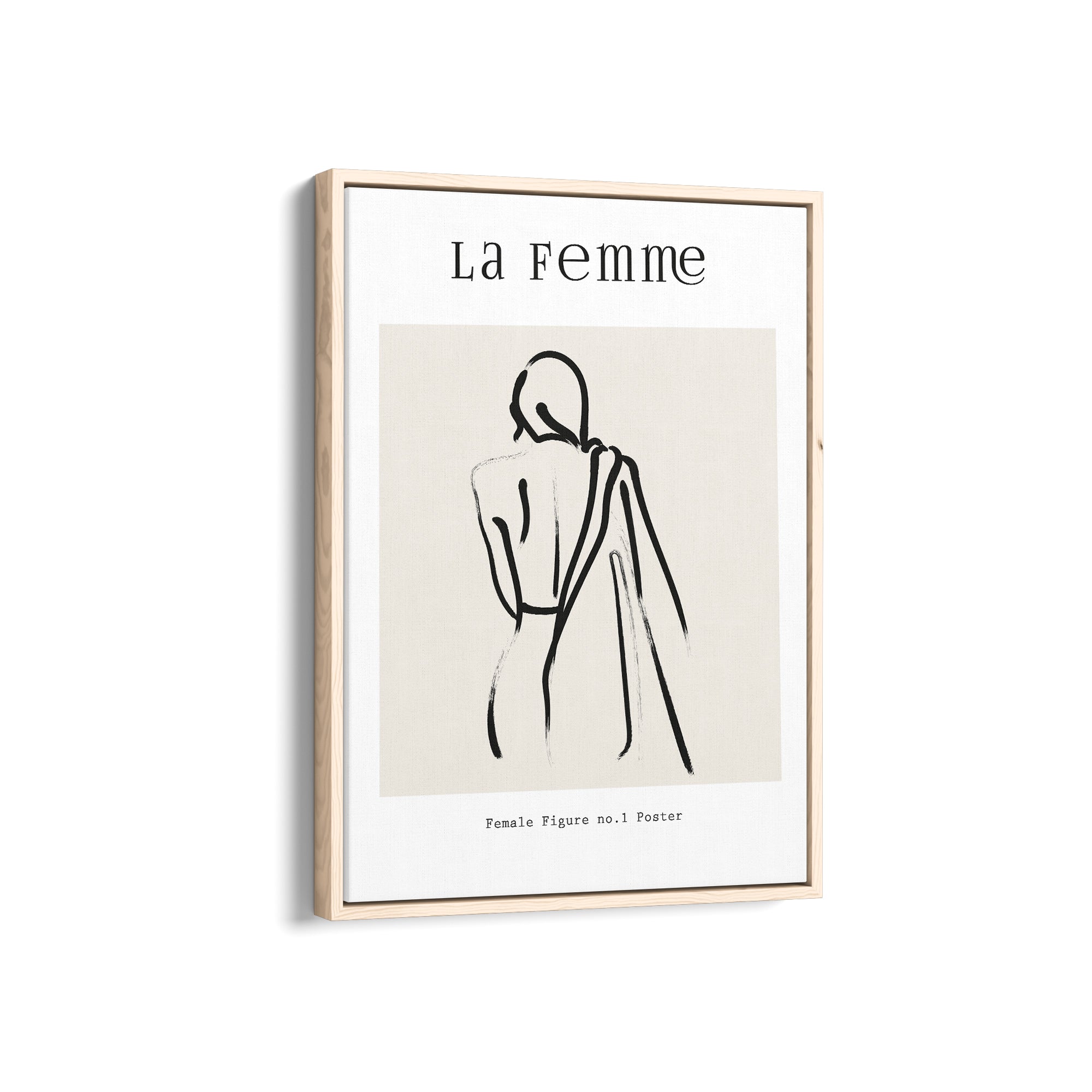 La femme Boho Modern Wall Art