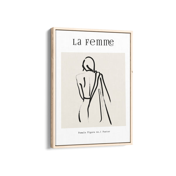 La femme Boho Modern Wall Art