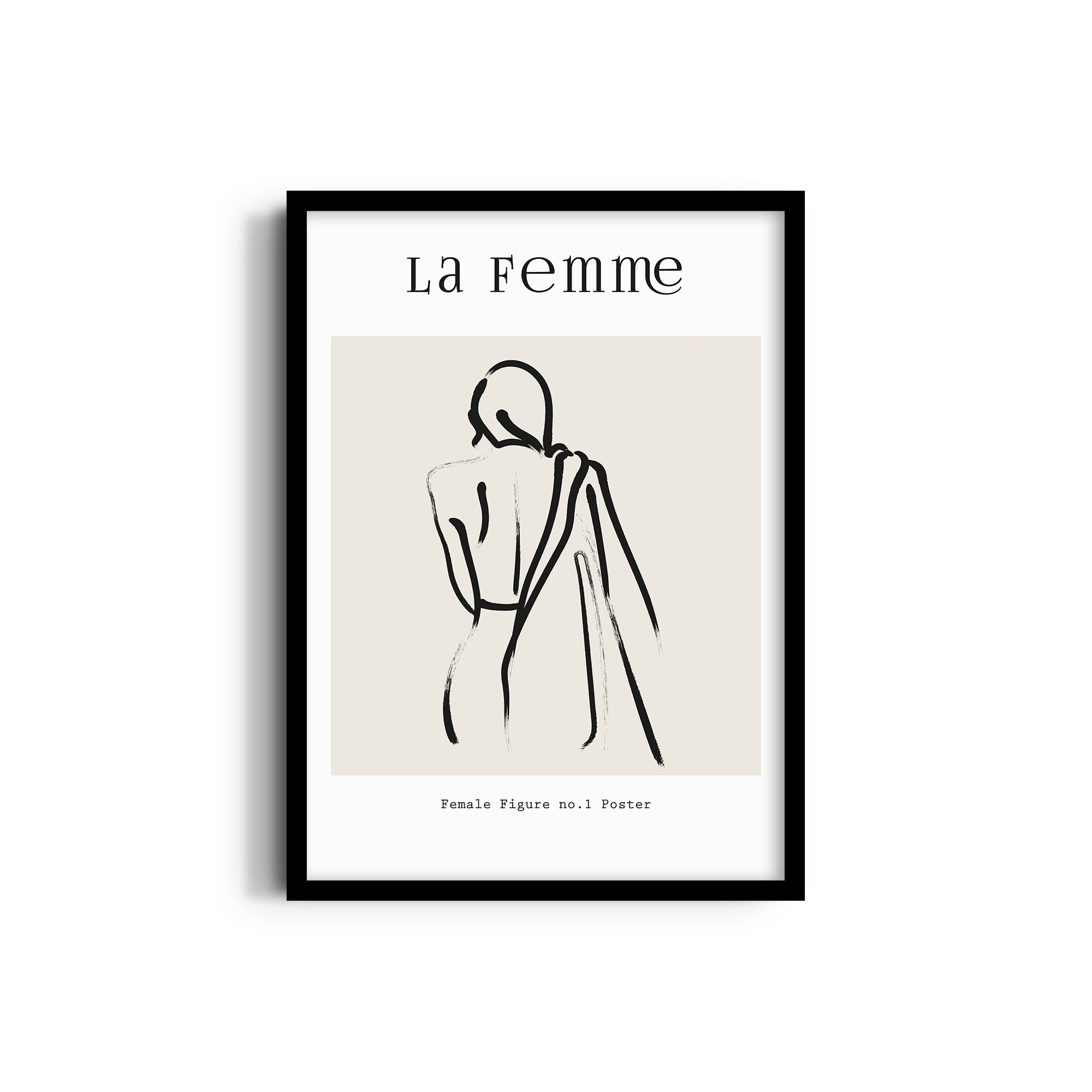La femme Boho Modern Wall Art