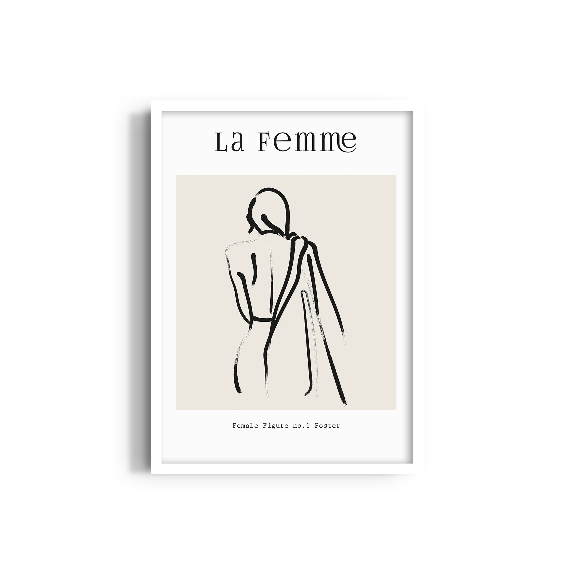 La femme Boho Modern Wall Art