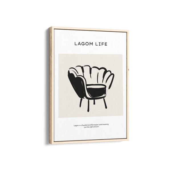 Lagom life Boho Modern Wall Art