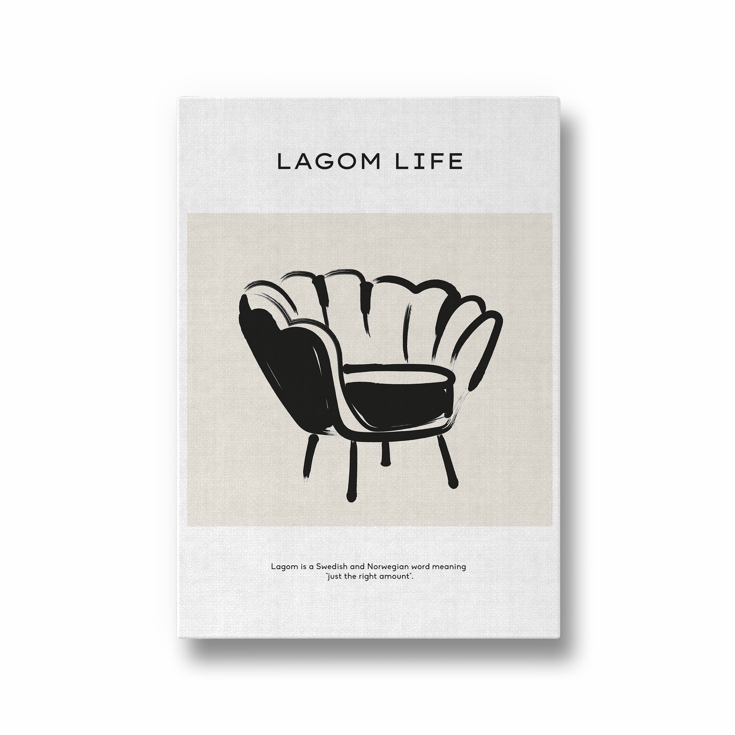 Lagom life Boho Modern Wall Art