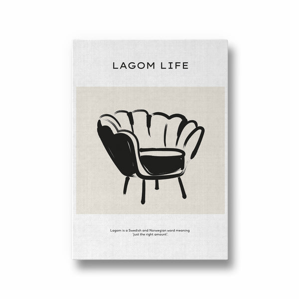 Lagom life Boho Modern Wall Art
