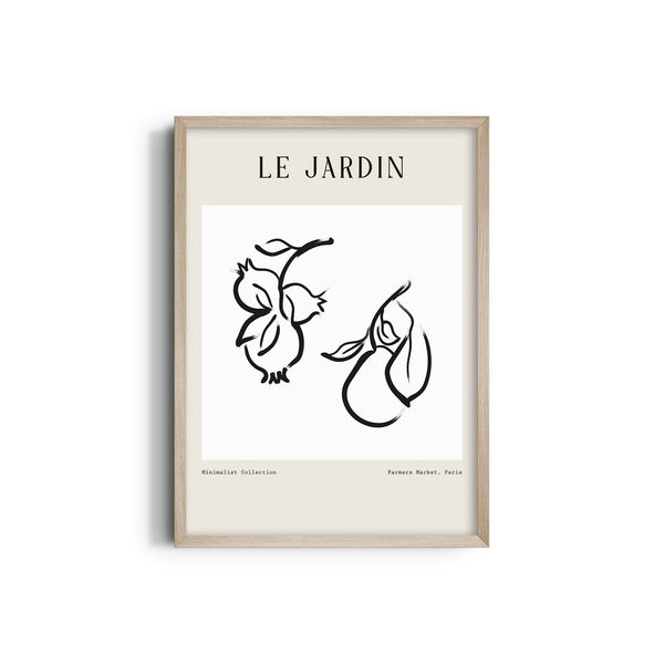 Le Jardin Fruits Boho Modern Wall Art