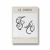 Le Jardin Fruits Boho Modern Wall Art