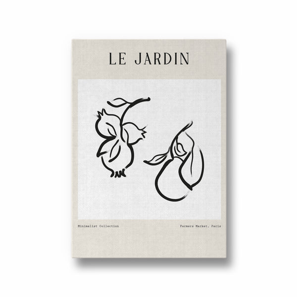 Le Jardin Fruits Boho Modern Wall Art