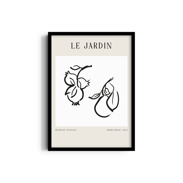 Le Jardin Fruits Boho Modern Wall Art