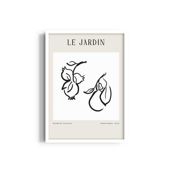 Le Jardin Fruits Boho Modern Wall Art