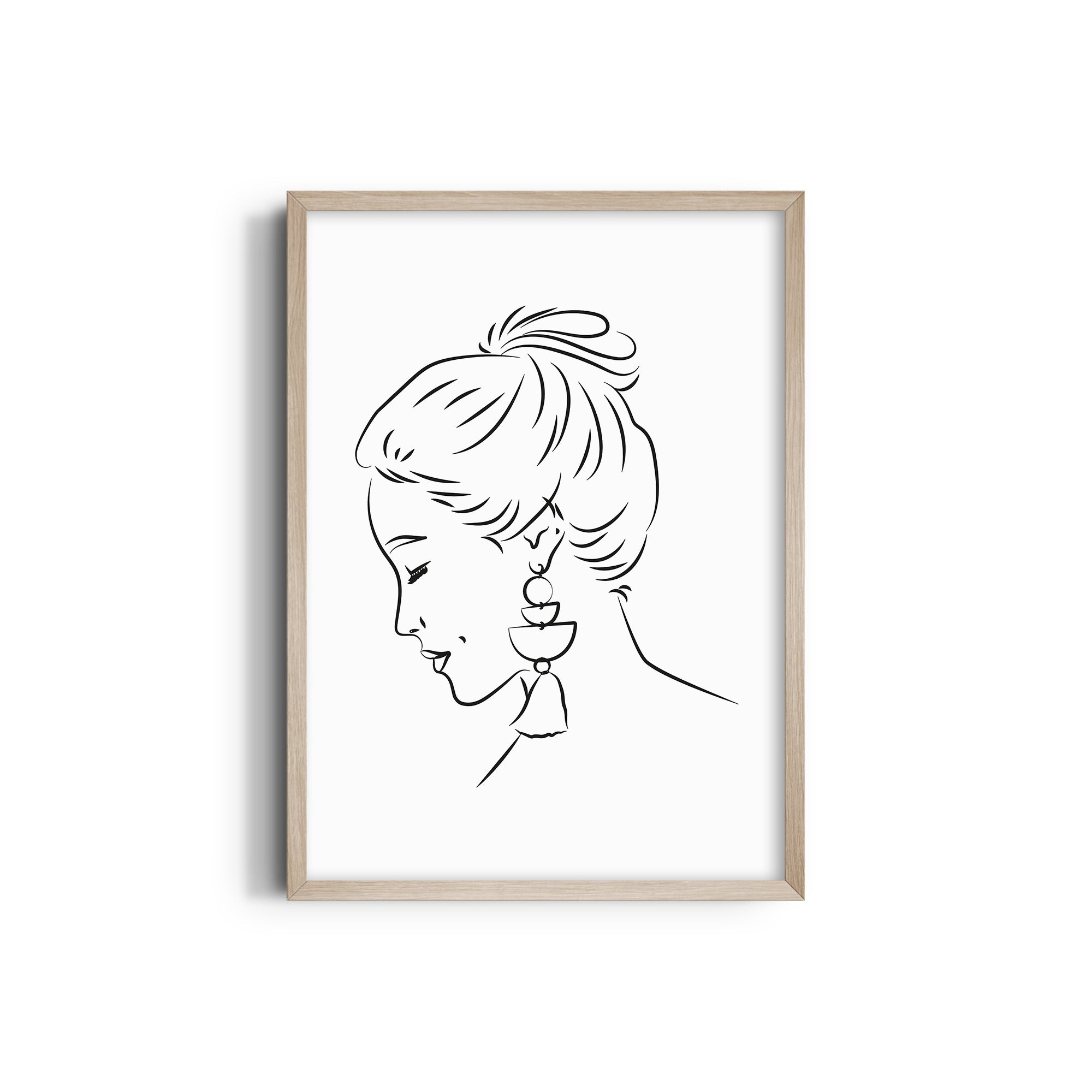 Boho Bliss in Bloom Boho Modern Wall Art