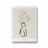 Beautiful Pot Boho Modern Wall Art