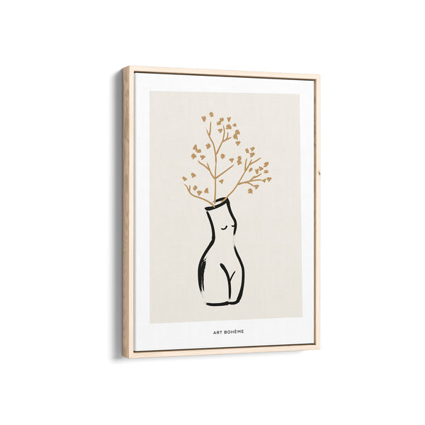Beautiful Pot Boho Modern Wall Art