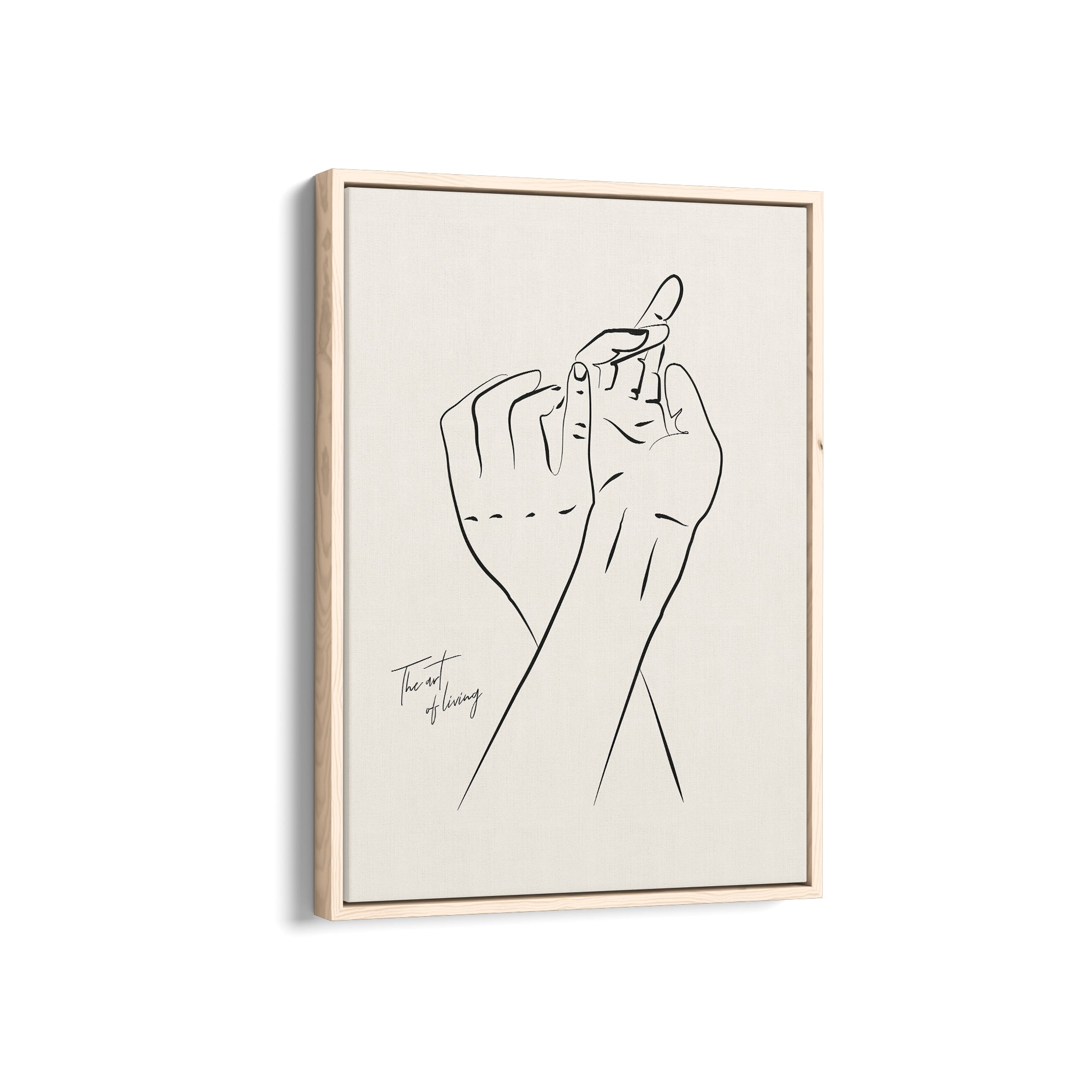 Incomplete love Boho Modern Wall Art
