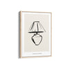 Lamp Boho Modern Wall Art