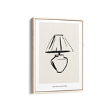 Lamp Boho Modern Wall Art