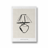 Lamp Boho Modern Wall Art