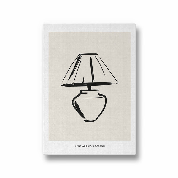 Lamp Boho Modern Wall Art