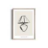 Lamp Boho Modern Wall Art