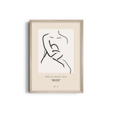 Modern art gallery muse Boho Modern Wall Art