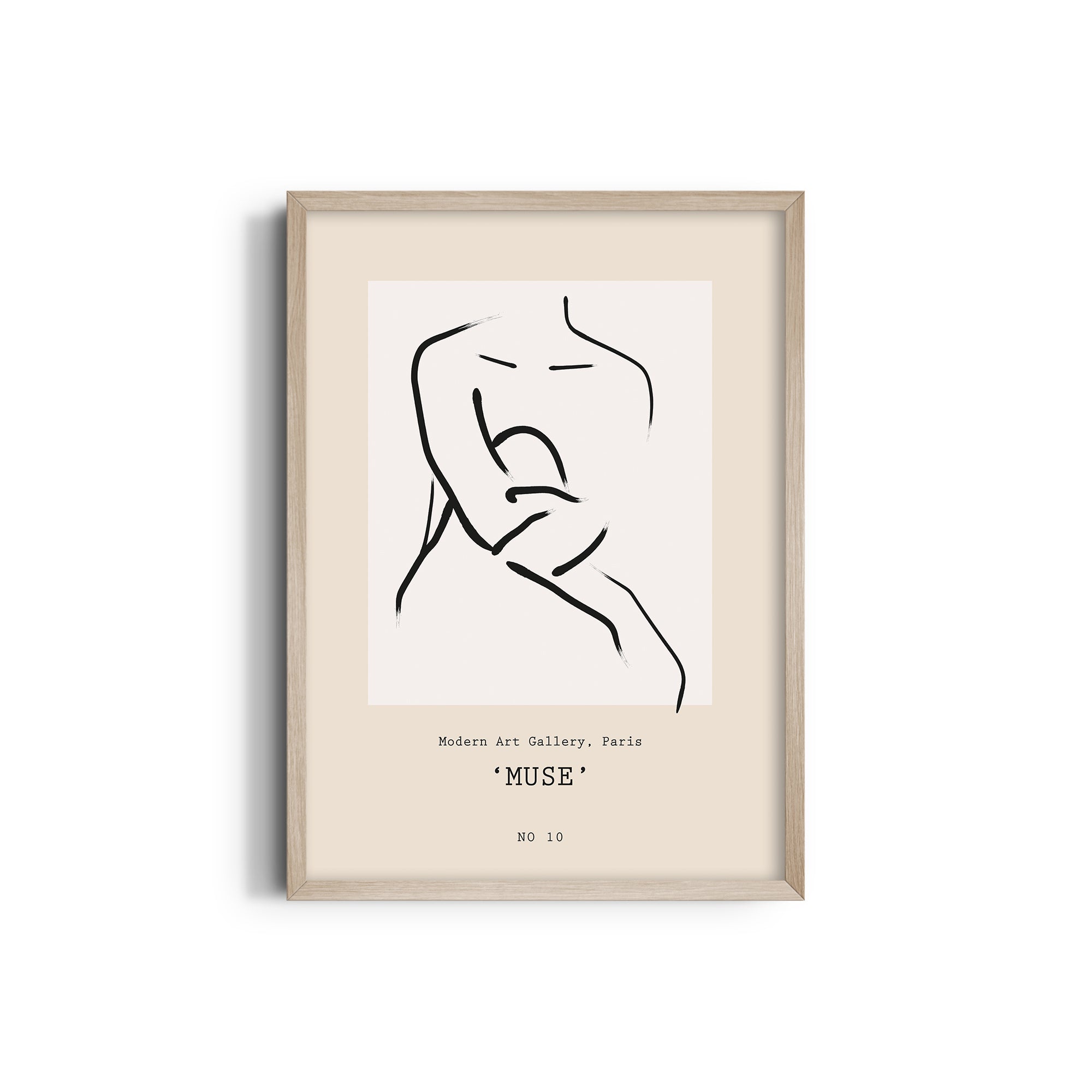 Modern art gallery muse Boho Modern Wall Art