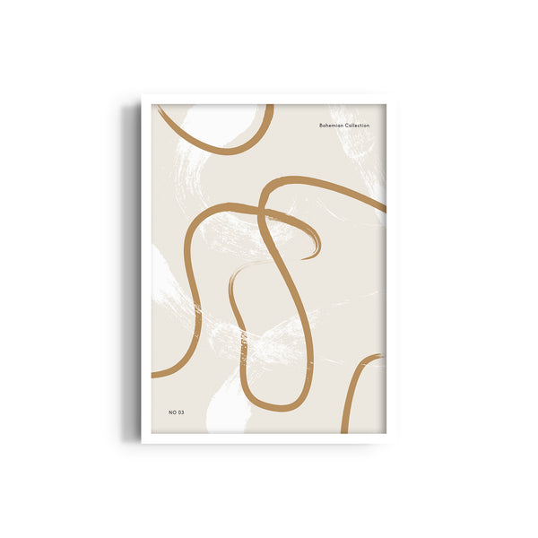 Beautiful Strokes Boho Modern Wall Art