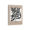 Minimal Leaves Boho Modern Wall Art