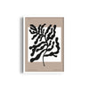 Minimal Leaves Boho Modern Wall Art