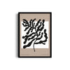 Minimal Leaves Boho Modern Wall Art