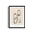 Candle Sticks Boho Modern Wall Art
