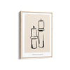 Candle Sticks Boho Modern Wall Art