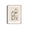 Candle Sticks Boho Modern Wall Art