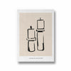 Candle Sticks Boho Modern Wall Art