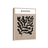 Bohemian Leaves Boho Modern Wall Art