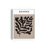 Bohemian Leaves Boho Modern Wall Art