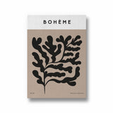 Bohemian Leaves Boho Modern Wall Art