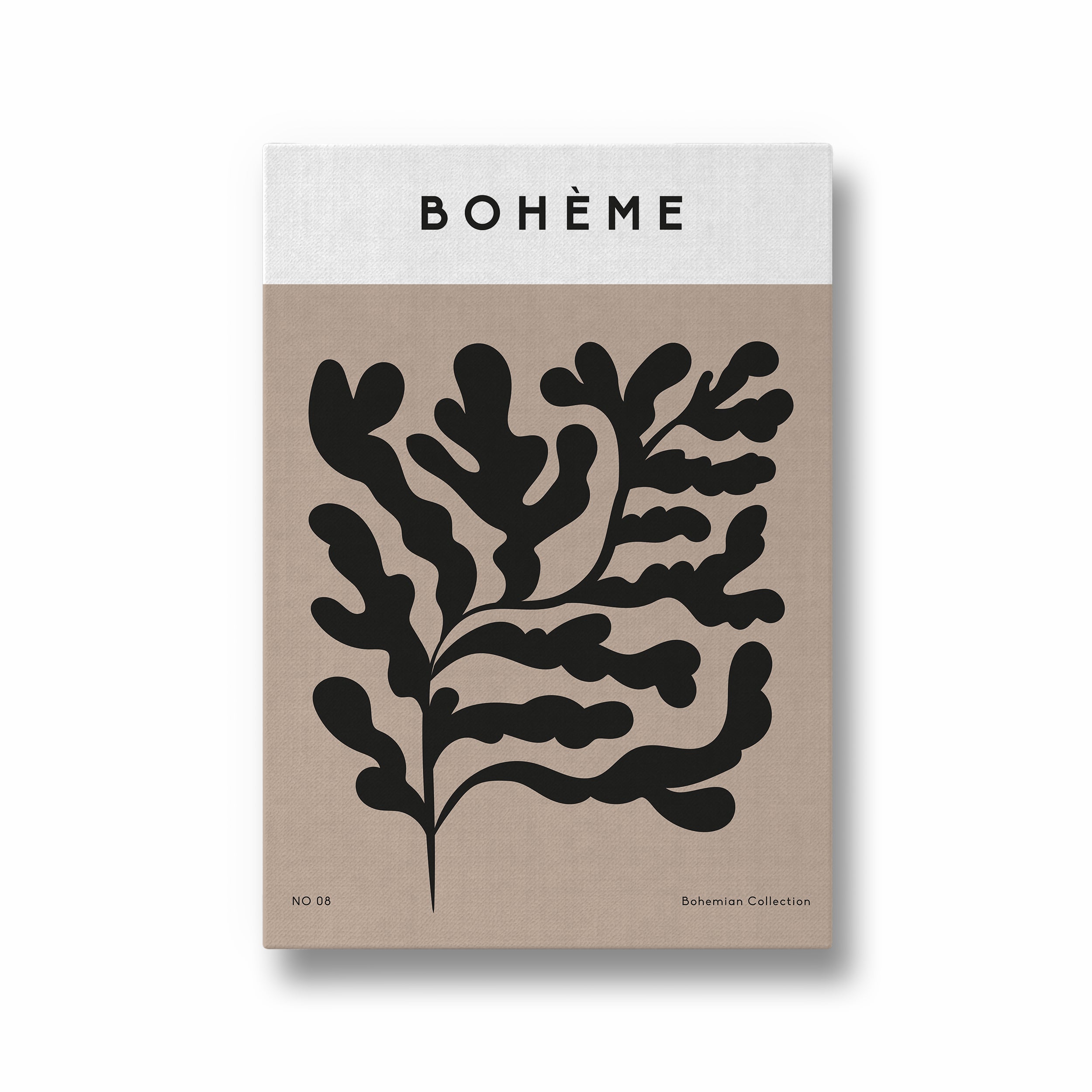Bohemian Leaves Boho Modern Wall Art
