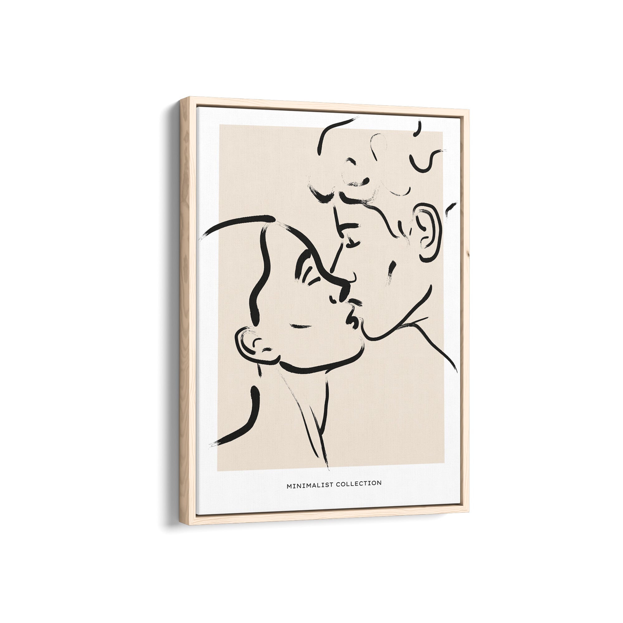 The Kiss Boho Modern Wall Art