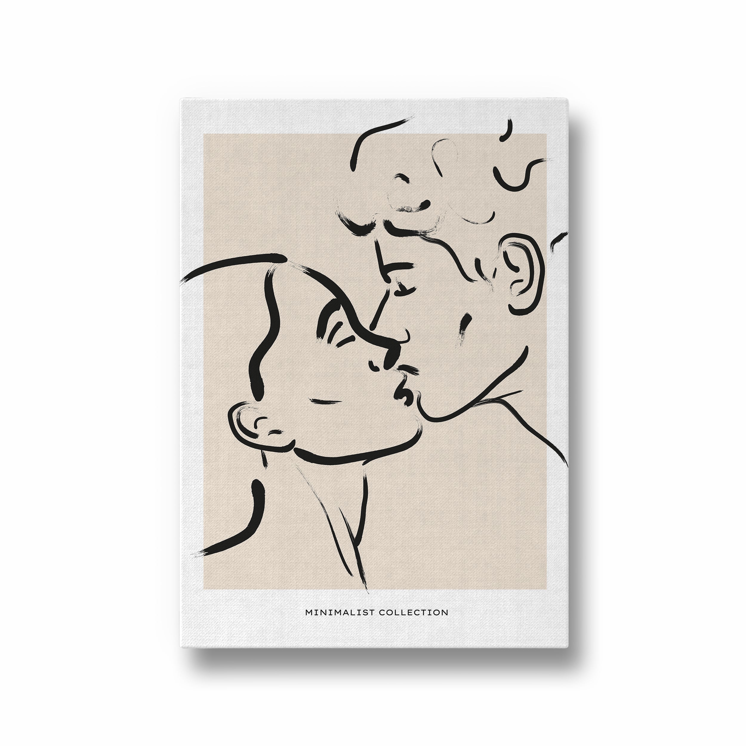 The Kiss Boho Modern Wall Art