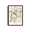 The Kiss Boho Modern Wall Art