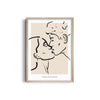 The Kiss Boho Modern Wall Art